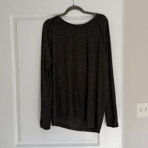 Black Long Sleeve Top Lululemon